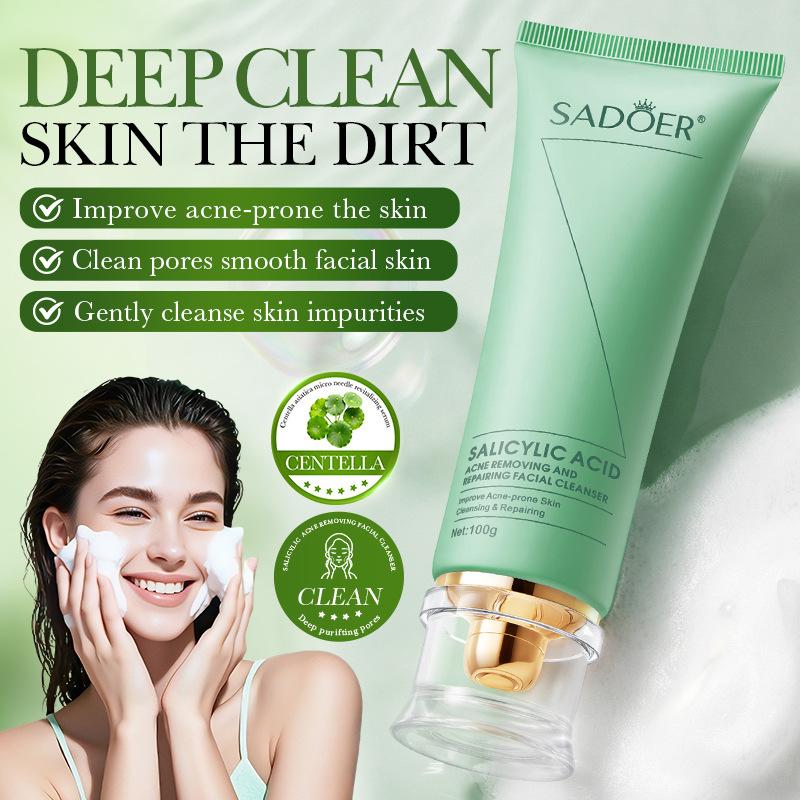 Cleanser Face - 100g Espuma de Limpeza Facial com