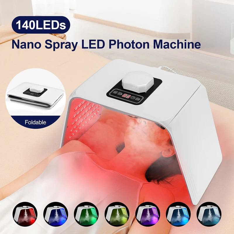 Face Mask Skincare - 7 cores LED Photon Beauty Mask