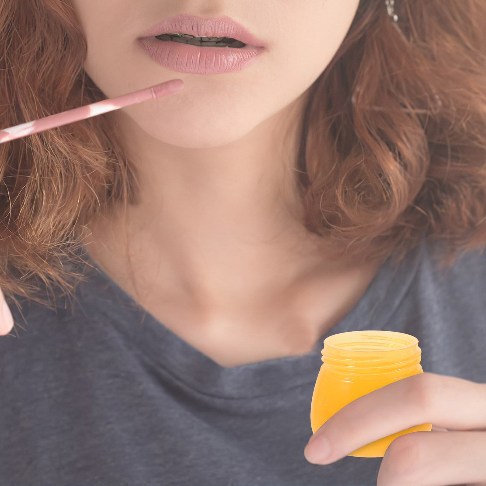 Lip Balm - Frasco vazio para bálsamo labial 6G,