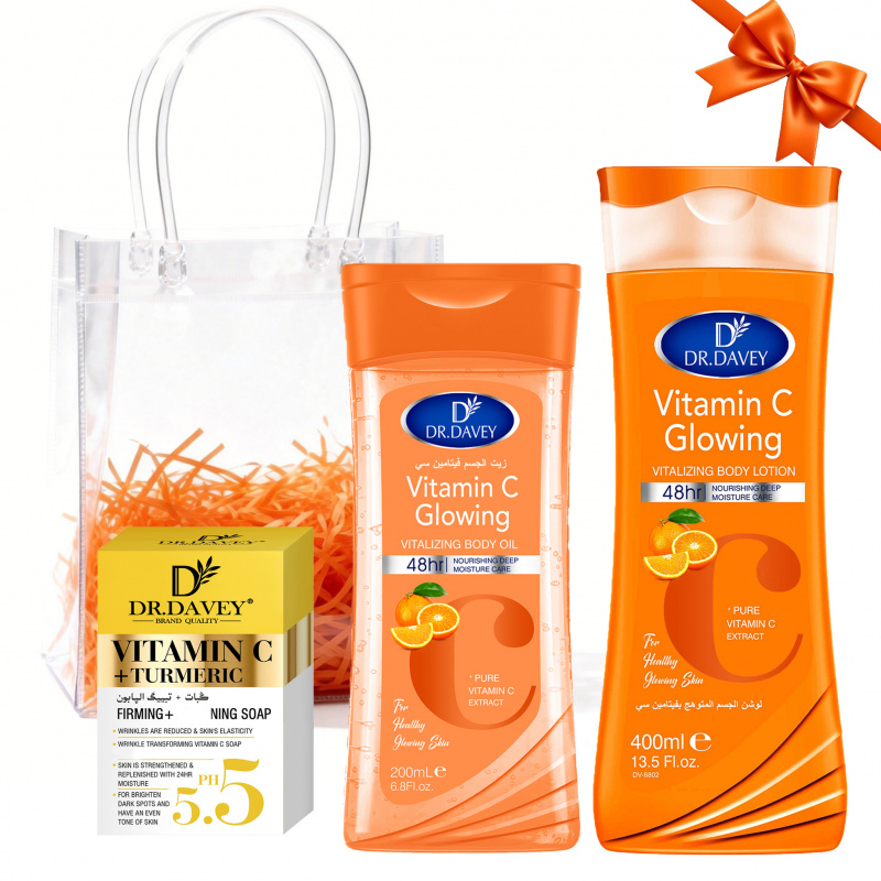 Vitamin C Serum - DR.DAVEY VITAMINA C Conjunto de Cuidados