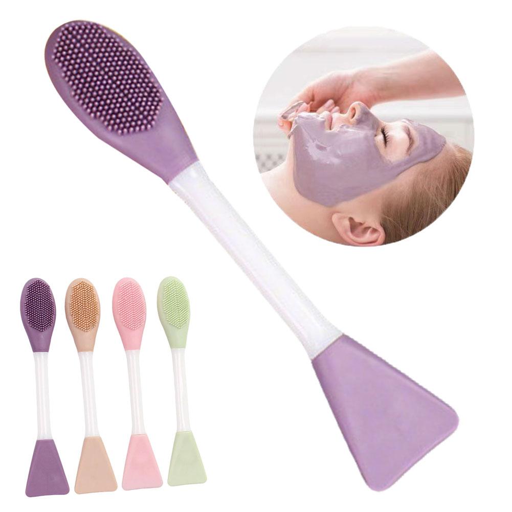 Cleanser Face - Pincel de Silicone Dupla Face para