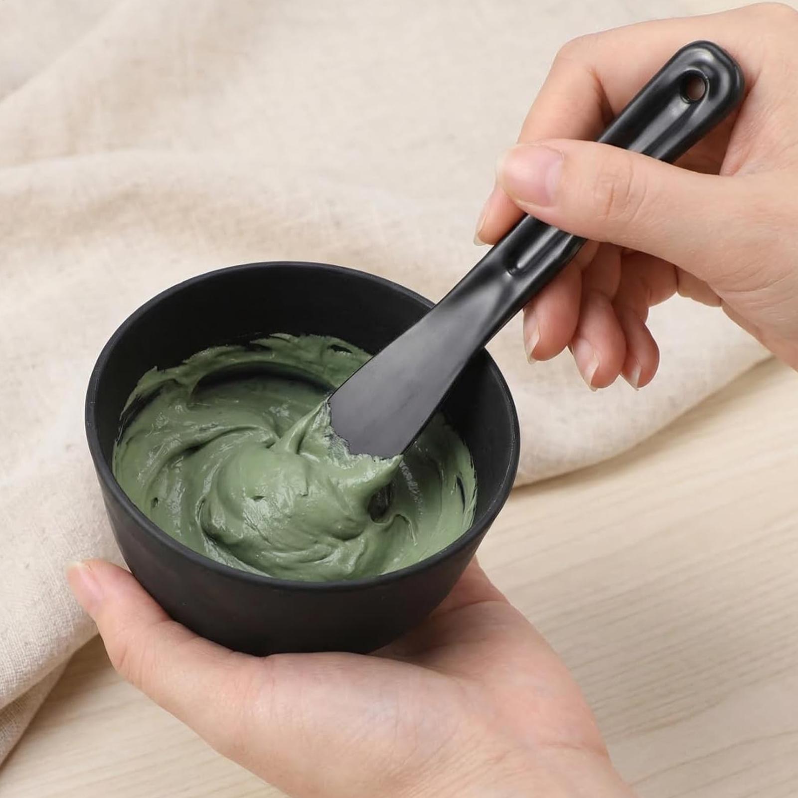 Face Mask Skincare - Conjunto de Tigela de Silicone para