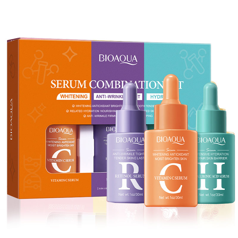 3 pçs/set BIOAQUA Vitamina C R - Vitamin C Serum avaliação e preço