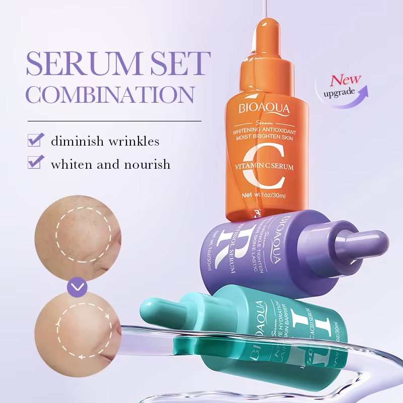 3 pçs/set BIOAQUA Vitamina C R - Vitamin C Serum avaliação e preço