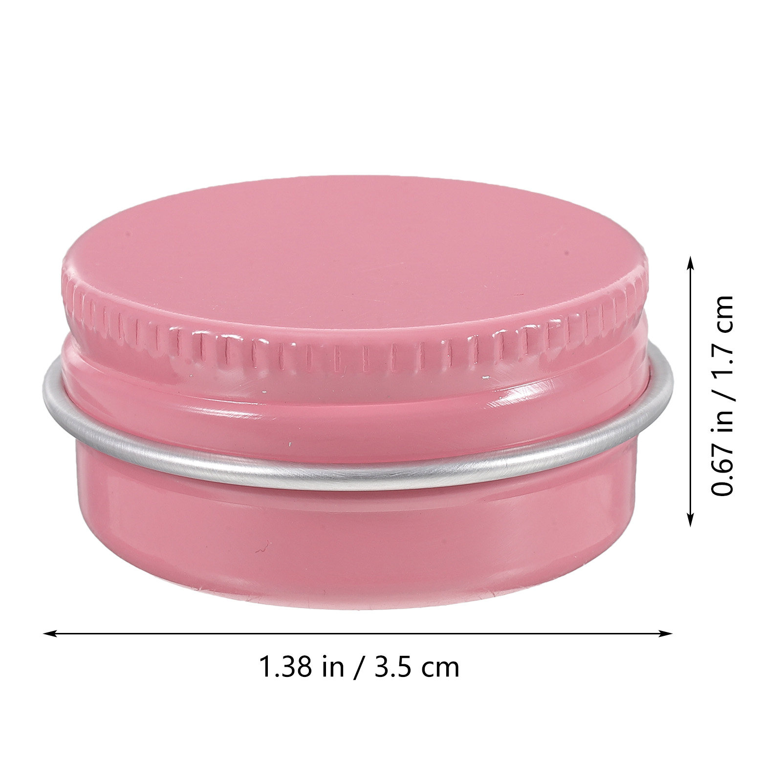 8 Potes Redondos de Alumínio V - Lip Balm avaliação e preço