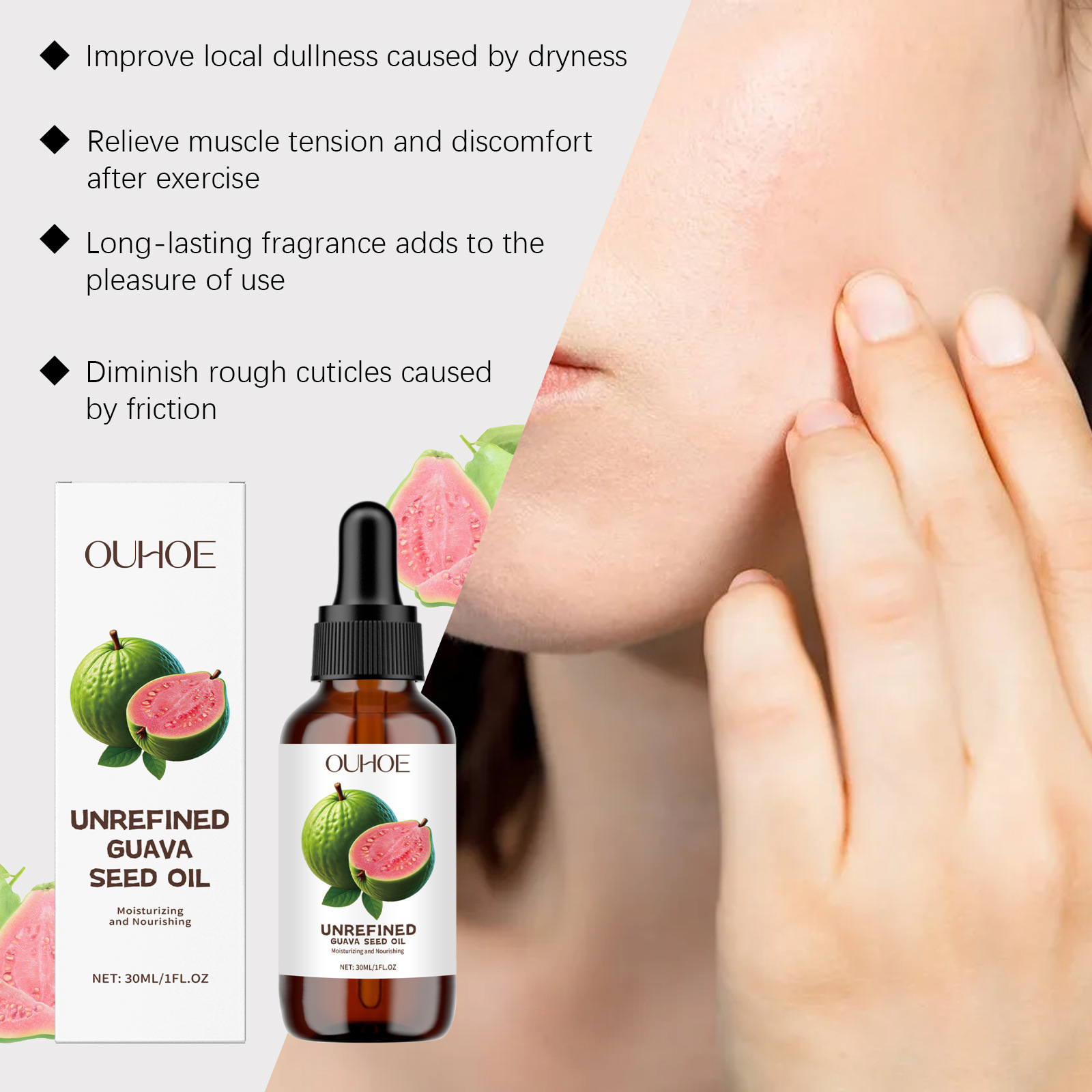 Óleo de semente de goiaba natu - Skincare Glowing avaliação e preço