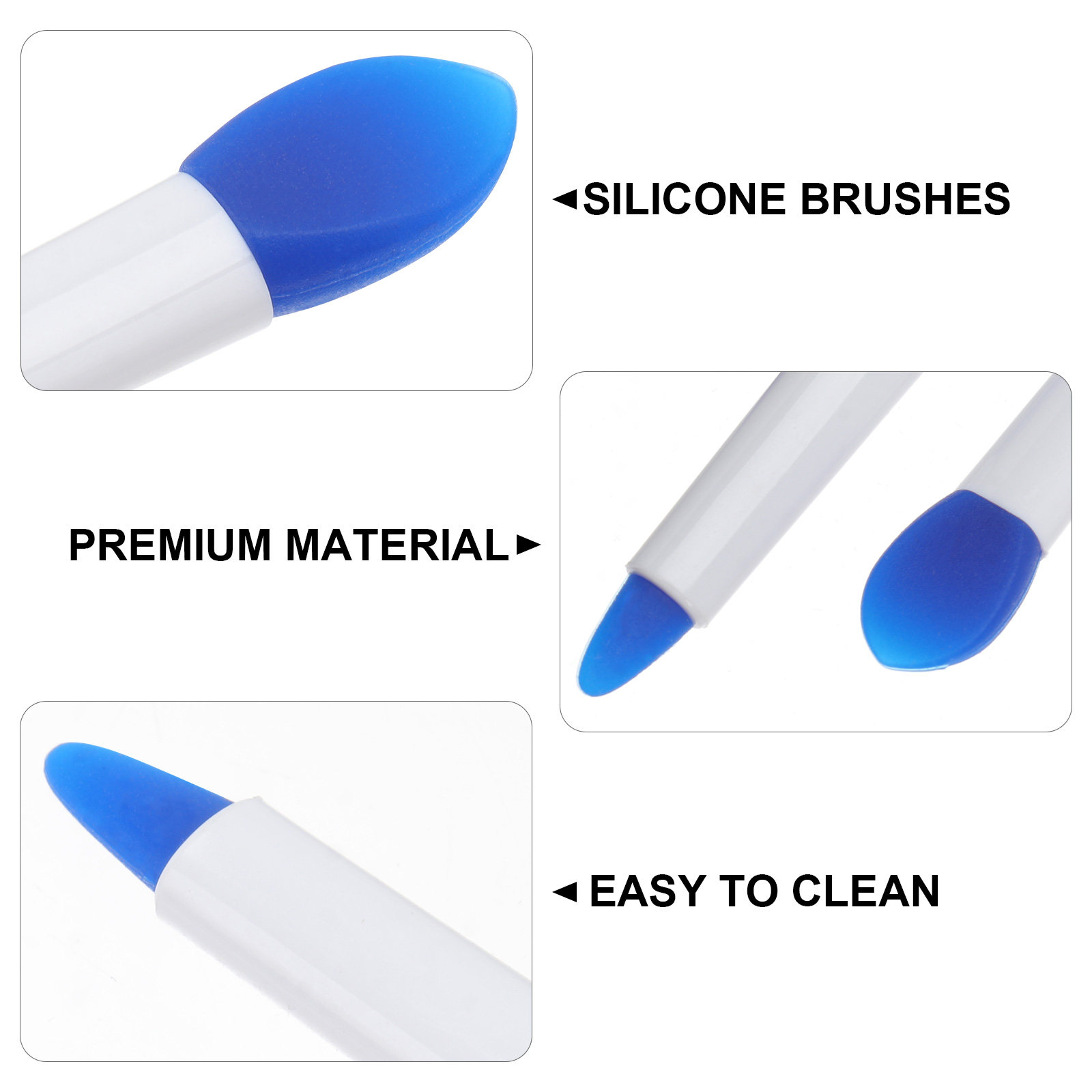 1 conjunto de pincéis de silic - Lip Balm avaliação e preço
