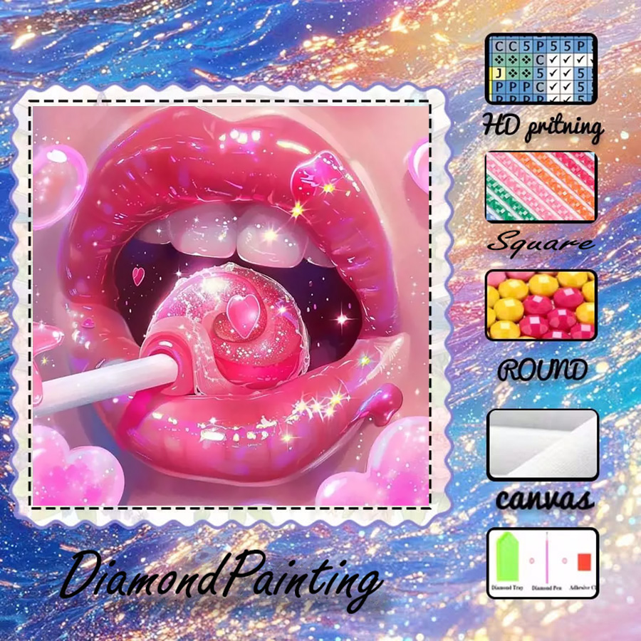 1 peça - 5D-DIY - Tecido floca - Lip Balm avaliação e preço