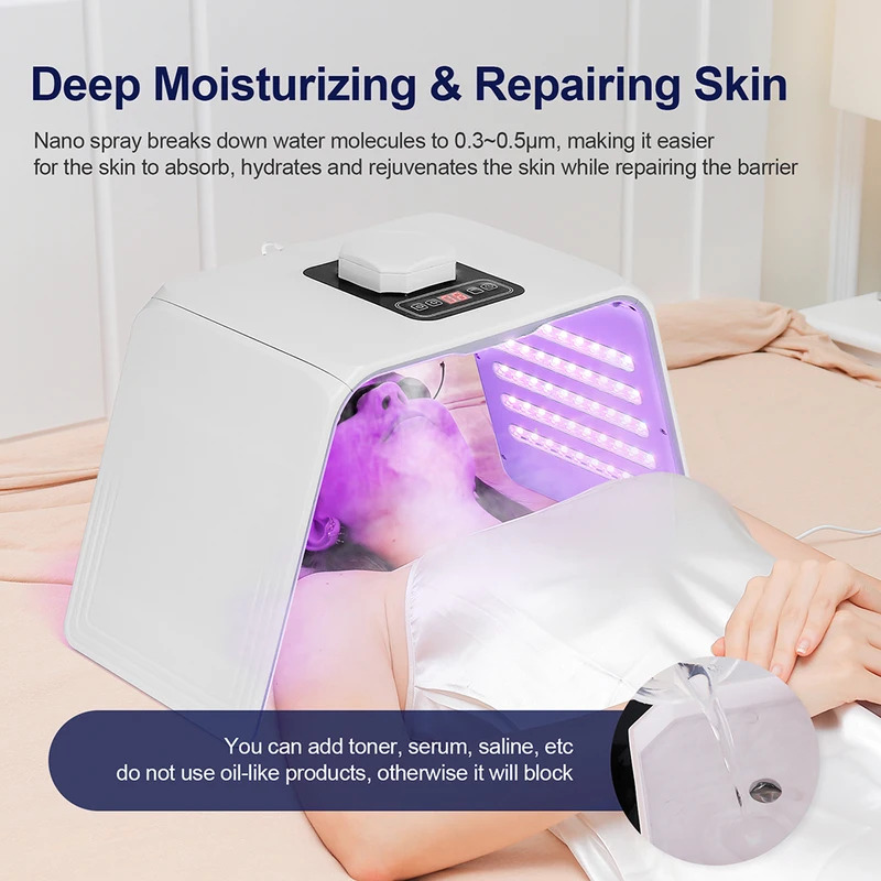7 cores LED Photon Beauty Mask - Face Mask Skincare avaliação e preço