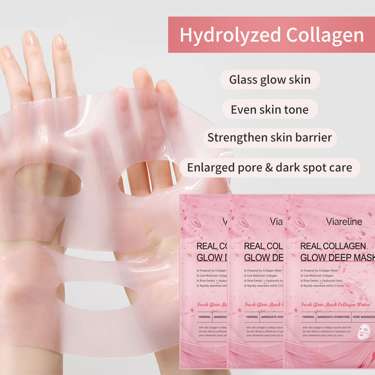 Máscara Noturna de Colágeno co - Face Mask Skincare avaliação e preço