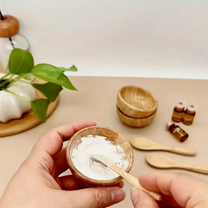 Conjunto de Tigela de Bambu pa - Face Mask Skincare avaliação e preço