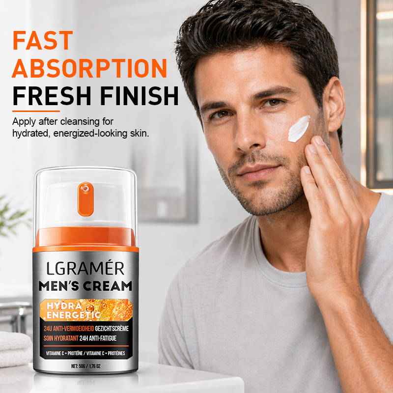 Creme Facial Masculino Hidrata - Vitamin C Serum avaliação e preço